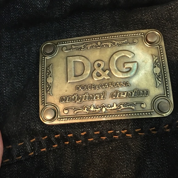 Vintage dilce & gabbana original denim jacket szm - Picture 3 of 8